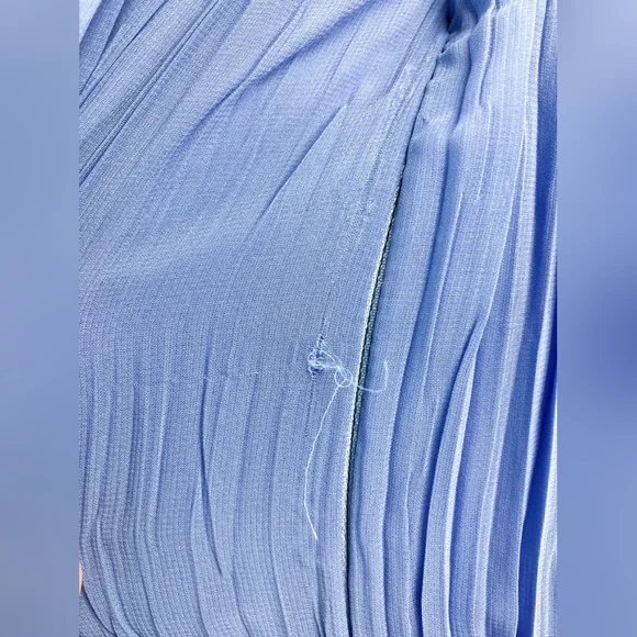 NWT sz 44(8) $1995 Rochas plisse midi dress